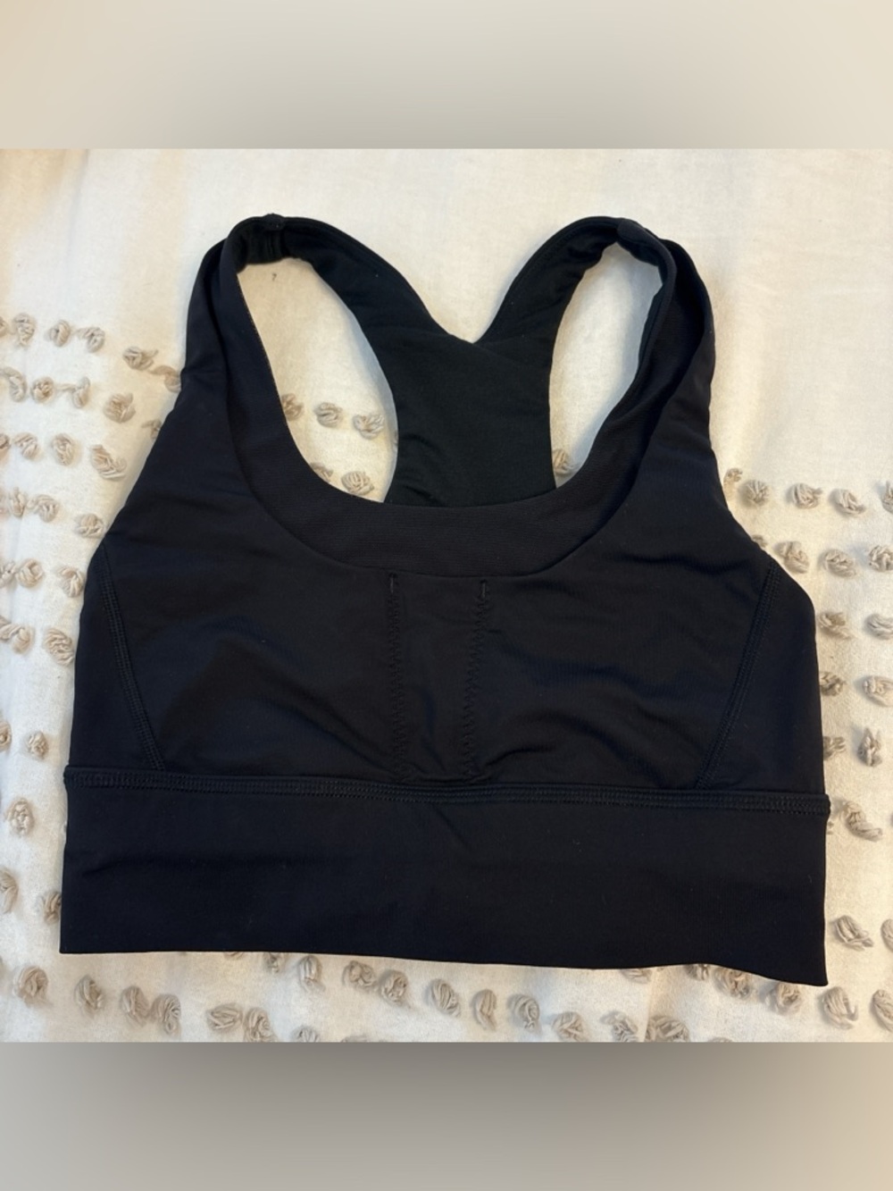 Lululemon black sports bra
